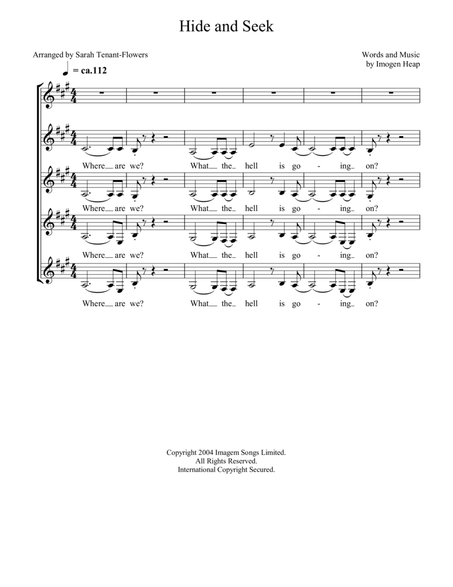 Hide And Seek SSAA scores gallery preview page 1