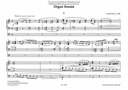 Organ Sonata