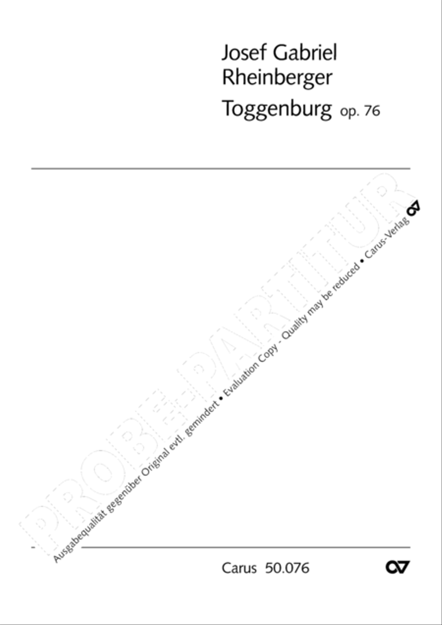 Toggenburg Toggenburg SSATB scores gallery preview page 2