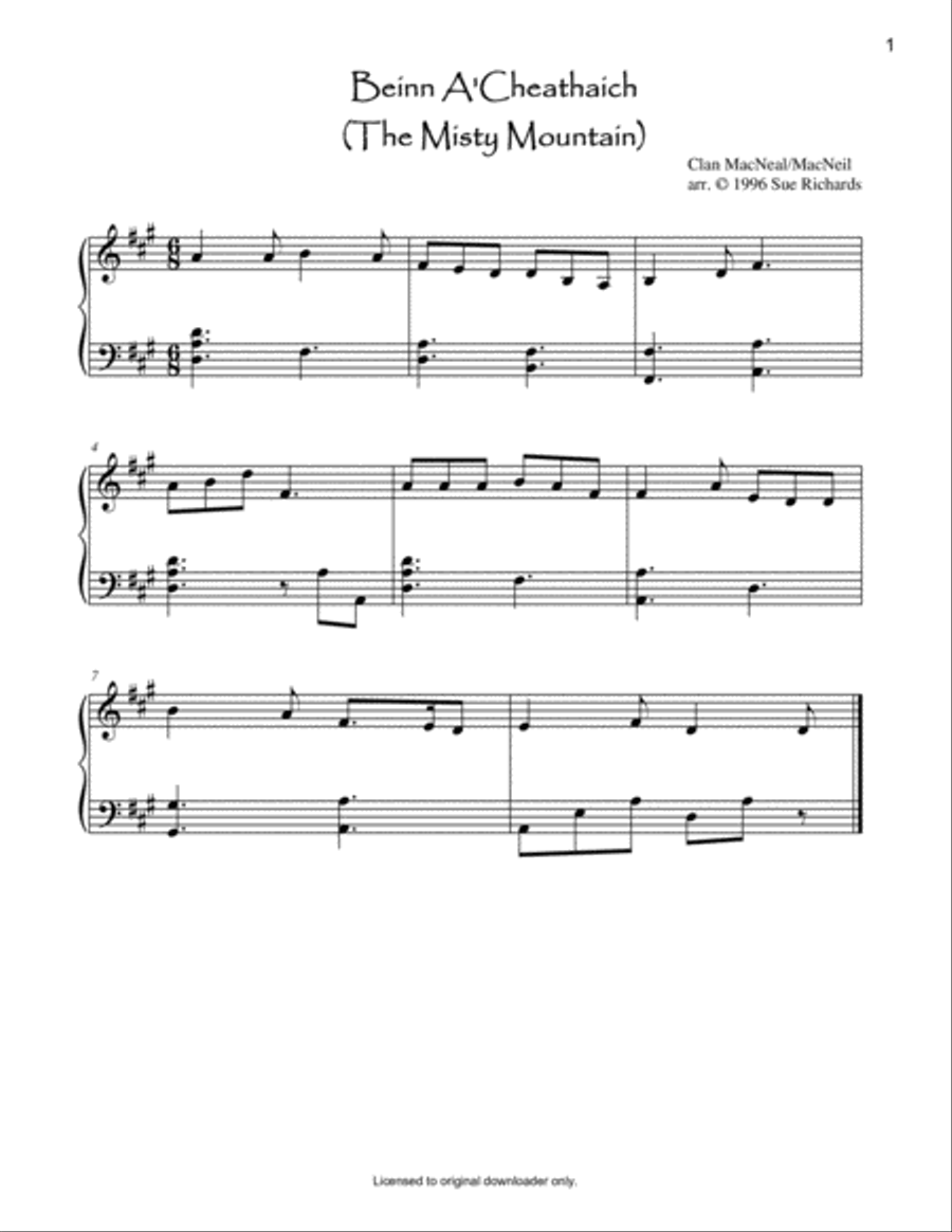 A Scottish Tunebook Harp scores gallery preview page 4