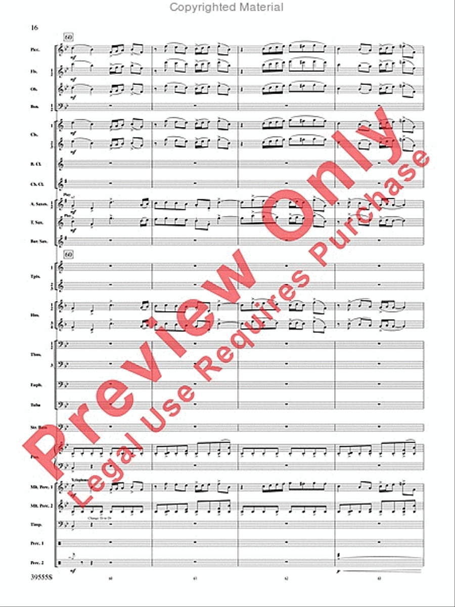 And Hope Led Them Home And Hope Led Them Home Concert Band scores gallery preview page 17
