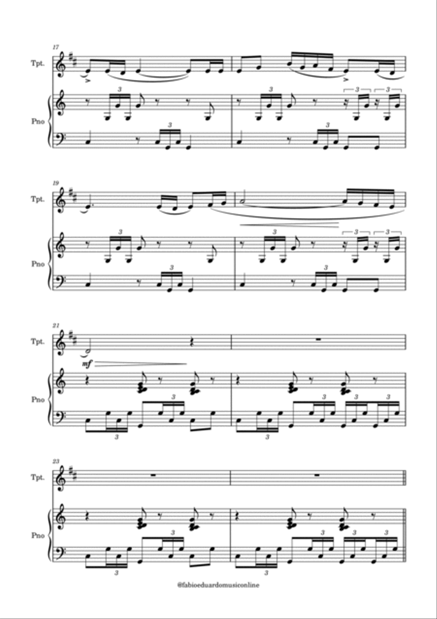 Bolero (Ravel) Bolero (Ravel) B-Flat Trumpet scores gallery preview page 3