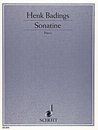 Book cover for Sonatina (1936)