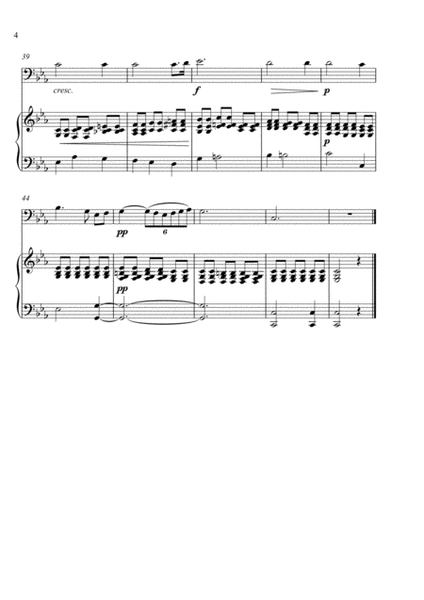 Gabriel Fauré - Après un rêve (Trombone Solo) image number null