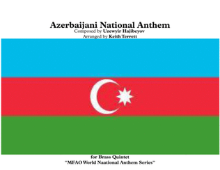 Book cover for Azerbaijani National Anthem for Brass Quintet (MFAO World National Anthem Series)