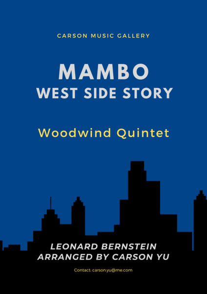 'Mambo' from 'West Side Story'  -  for Woodwind Quintet image number null