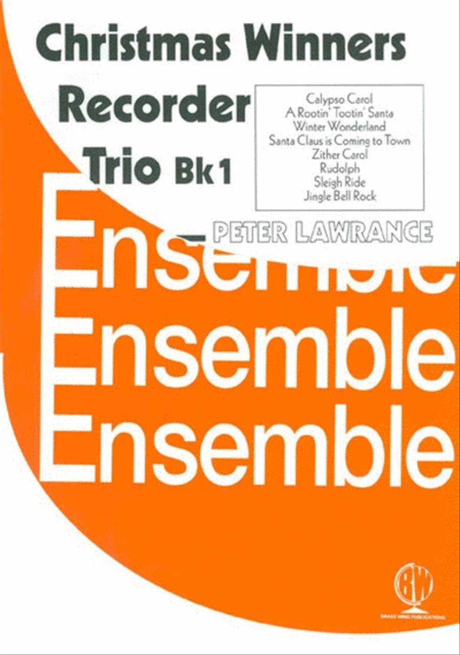 Christmas Winners Recorder Trios Book 1 Recorder scores gallery preview page 1