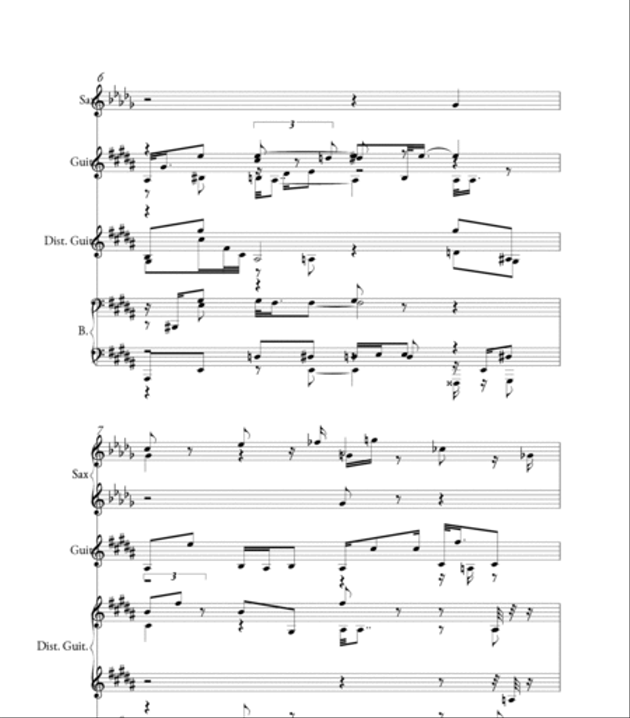 15 Terremoto Avastesimiento Small Ensemble scores gallery preview page 4