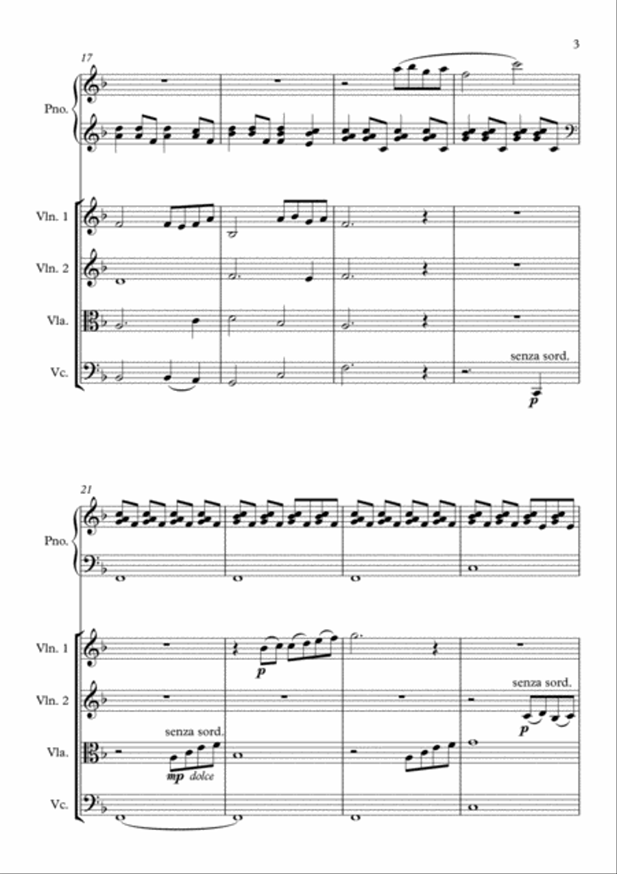 Beauty And The Beast Beauty And The Beast String Orchestra scores gallery preview page 3