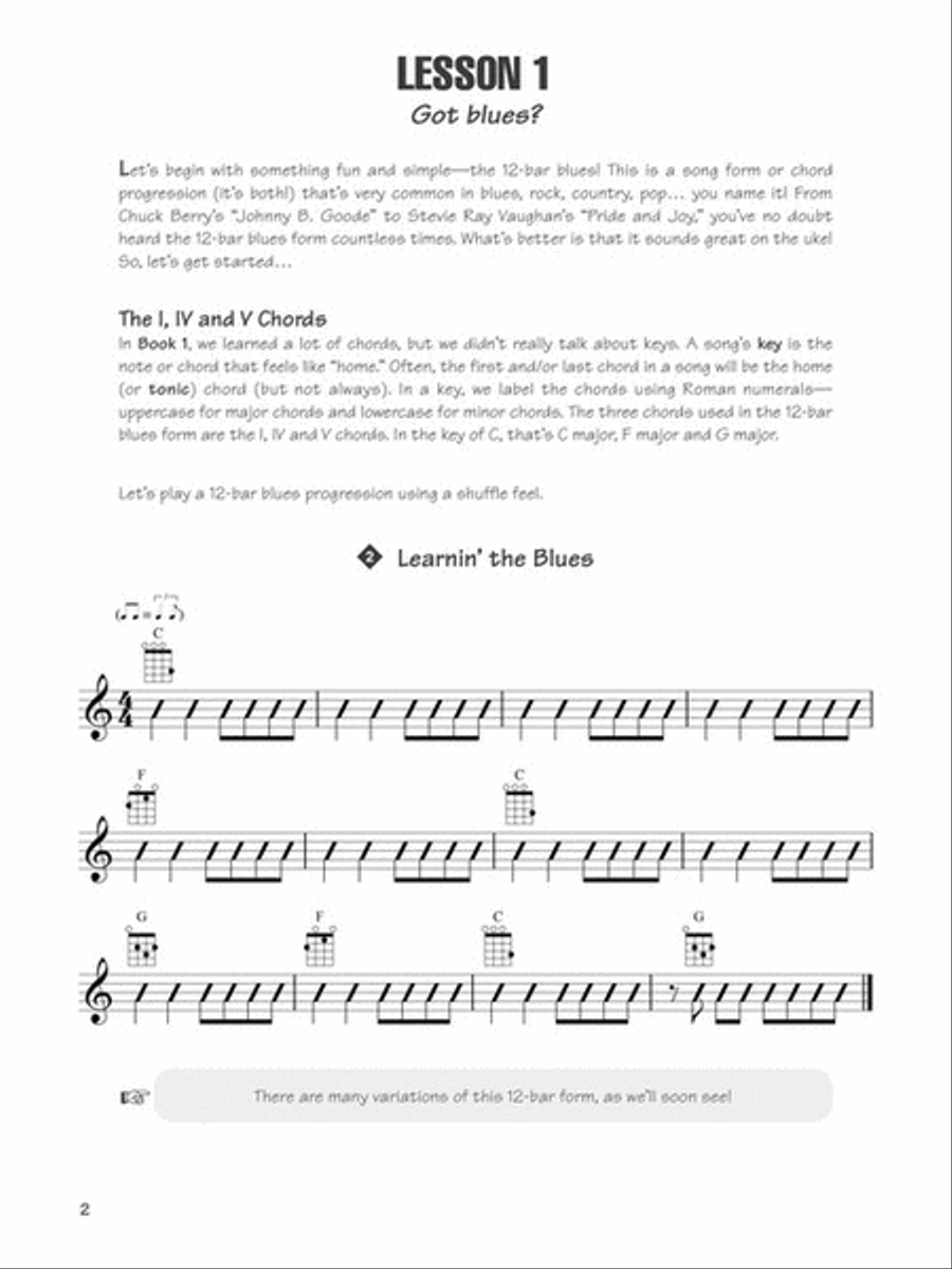 FastTrack Ukulele Method - Book 2 Guitar Tablature scores gallery preview page 2