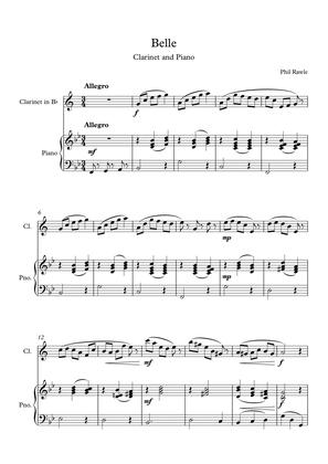 Belle - Clarinet Solo