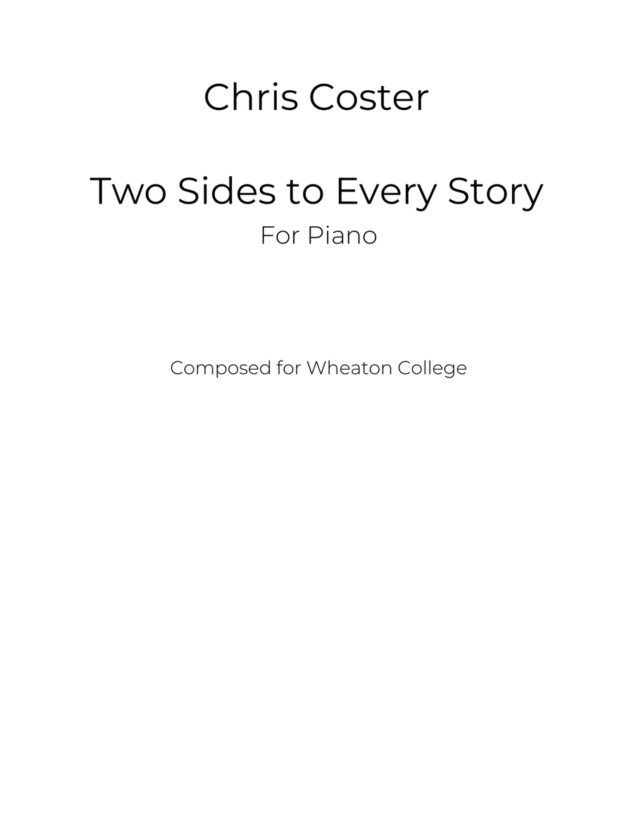Two Sides To Every Story