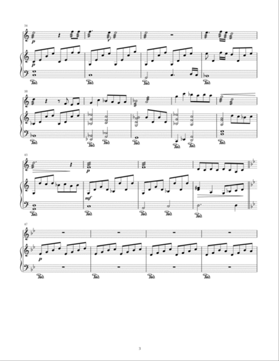 Open Waters Open Waters Chamber Music scores gallery preview page 3