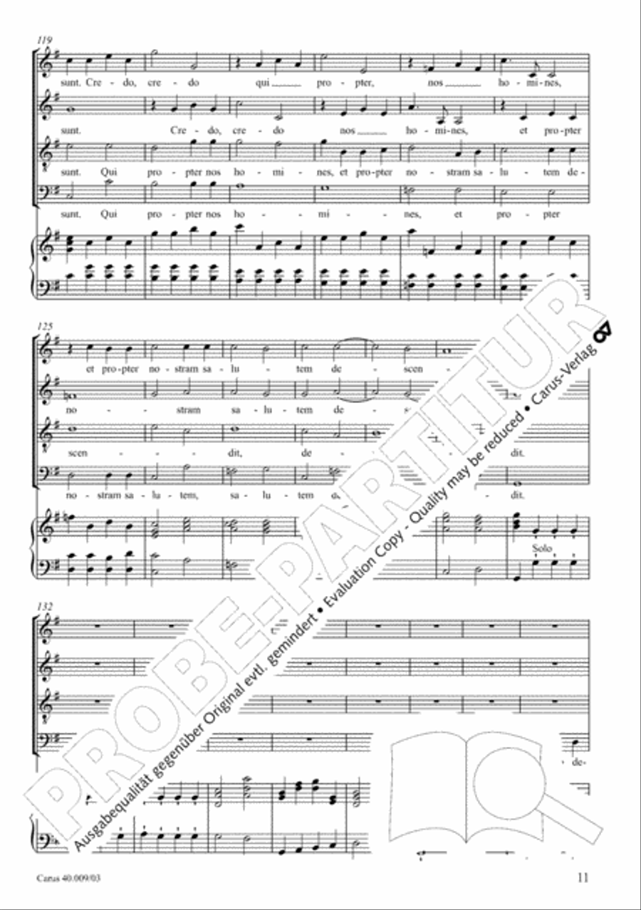 Credo in G SA scores gallery preview page 12