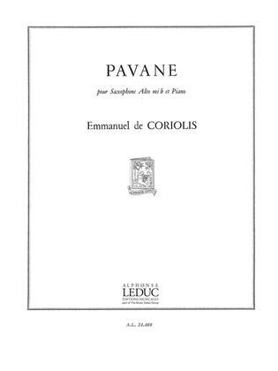 Pavane (saxophone-alto & Piano)
