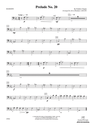 Prelude No. 20: Bassoon