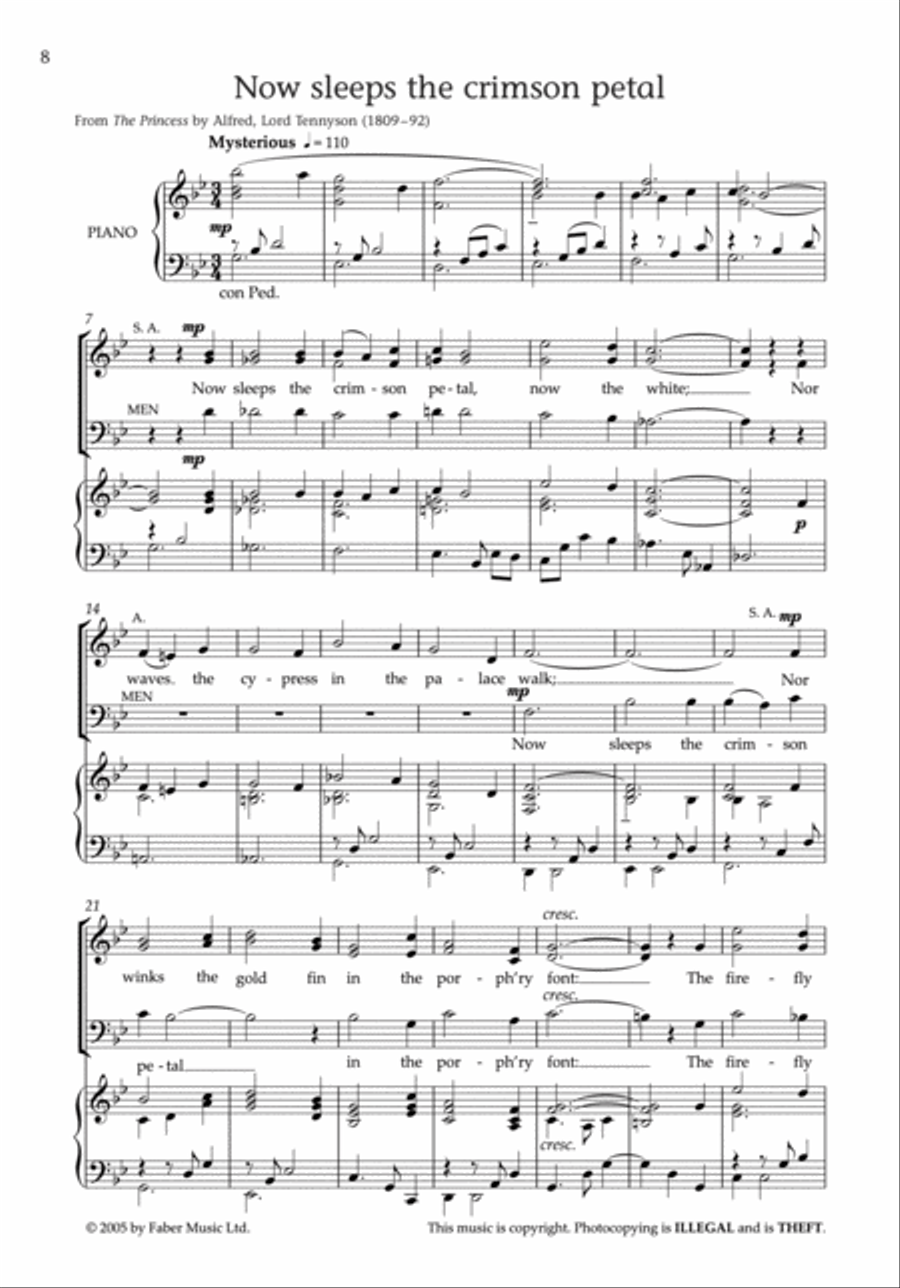 Love's Philosophy Love's Philosophy 3-Part scores gallery preview page 3