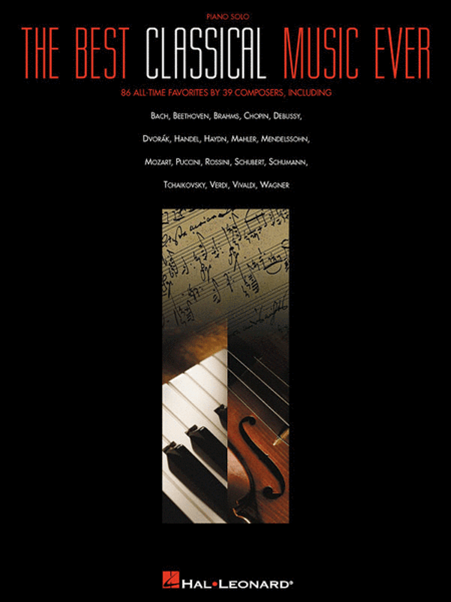 The Best Classical Music Ever Piano Solo scores gallery preview page 1