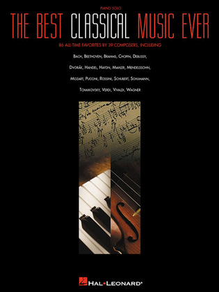 Book cover for The Best Classical Music Ever