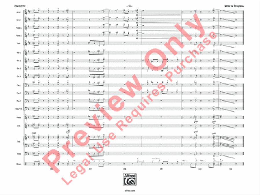 Work in Progress Jazz Ensemble scores gallery preview page 21