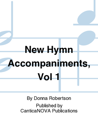 Book cover for New Hymn Accompaniments, Vol 1