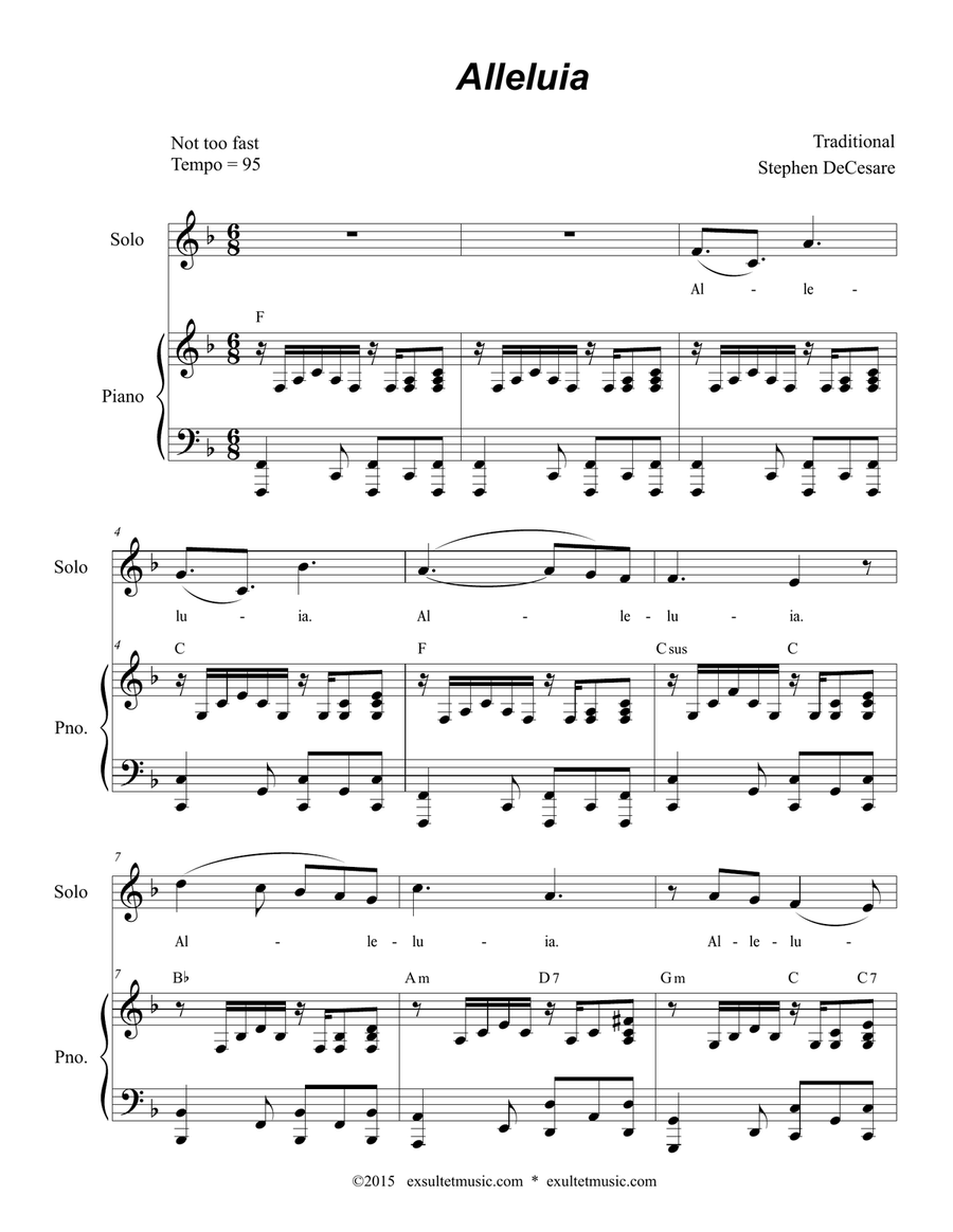 Alleluia (from 