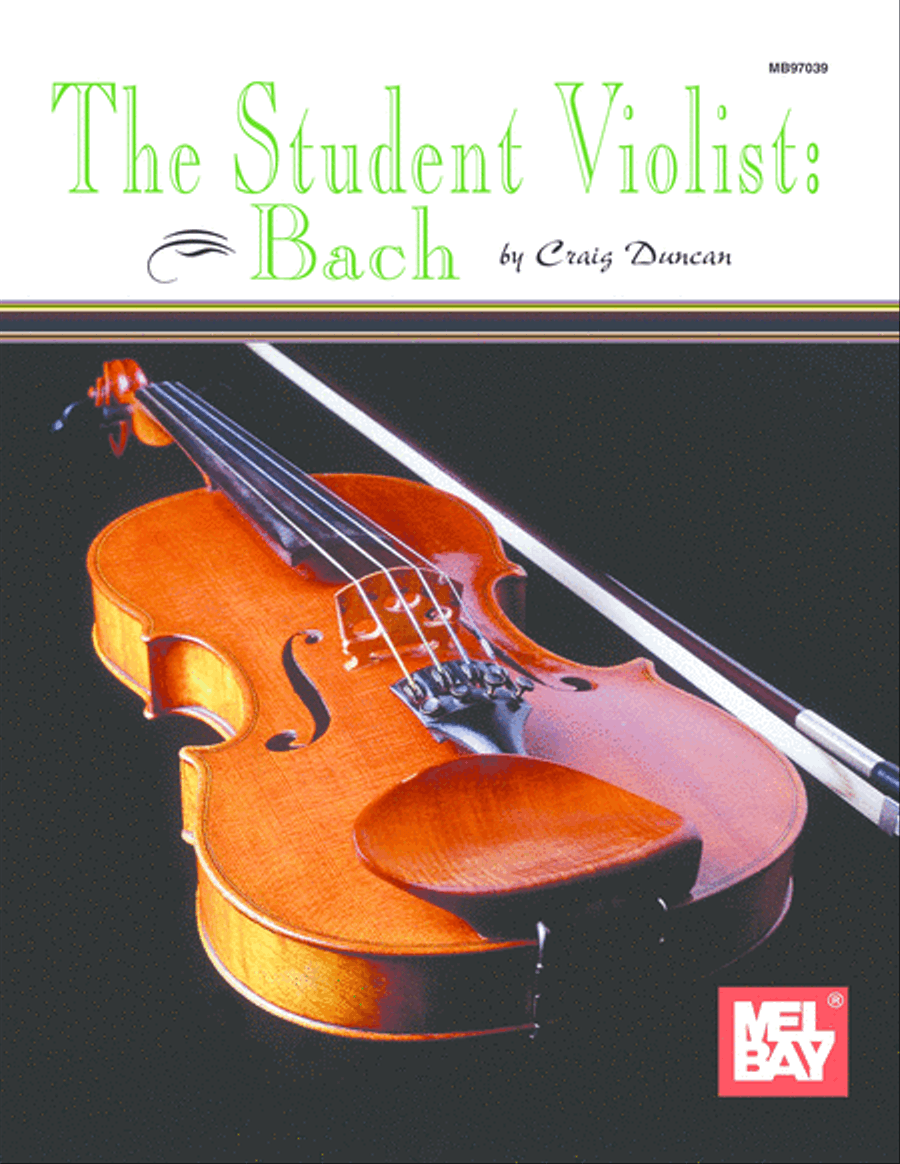The Student Violist: Bach Viola Solo scores gallery preview page 1