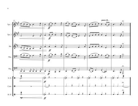 Iranian National Anthem (''Sorood-e Melli-e Jomhoori-e Esiami'') for Brass Quintet & Percussion image number null