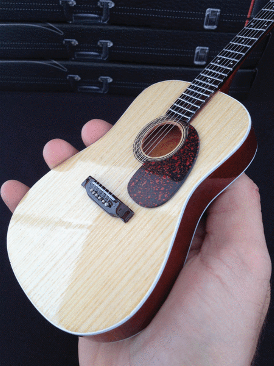 Natural Finish Acoustic Model Acoustic Guitar scores gallery preview page 1