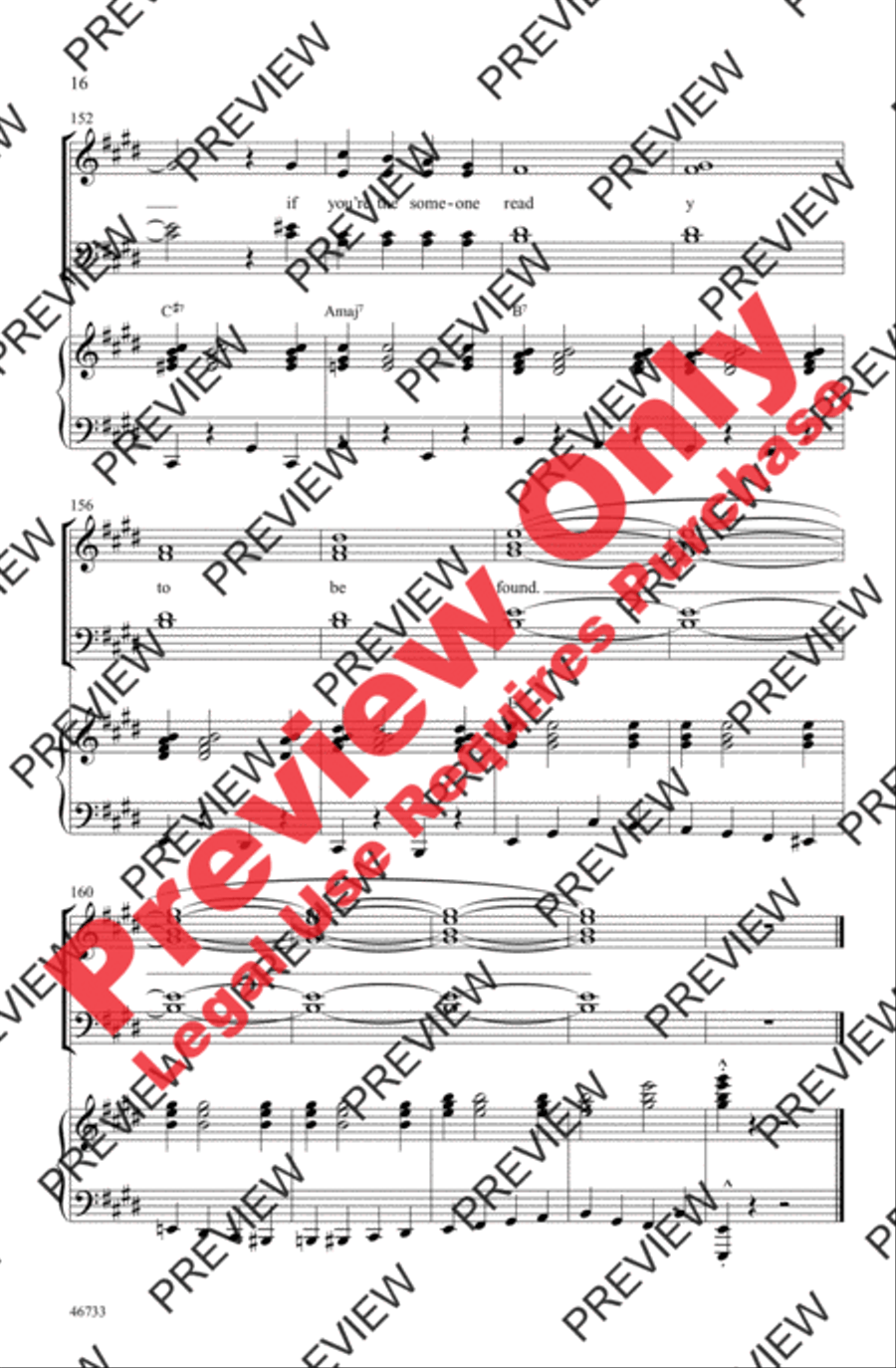Someone in the Crowd 4-Part scores gallery preview page 16