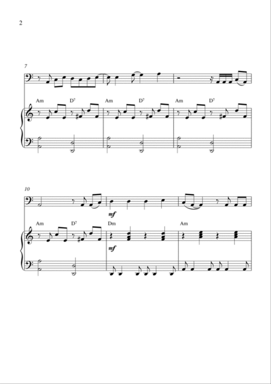 She's Not There Bassoon scores gallery preview page 2