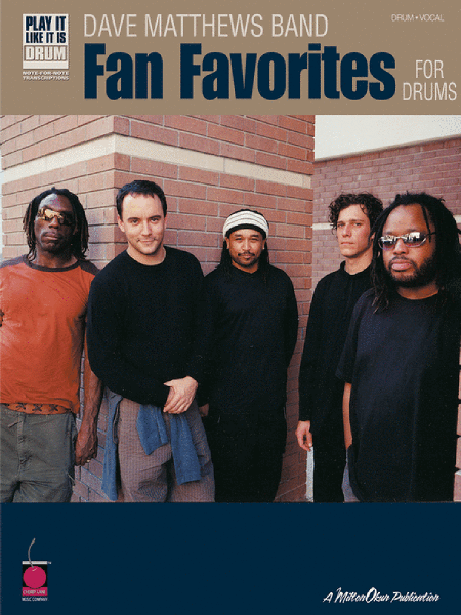 Dave Matthews Band - Fan Favorites for Drums Electric Guitar scores gallery preview page 1