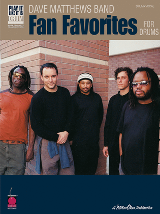 Book cover for Dave Matthews Band - Fan Favorites for Drums