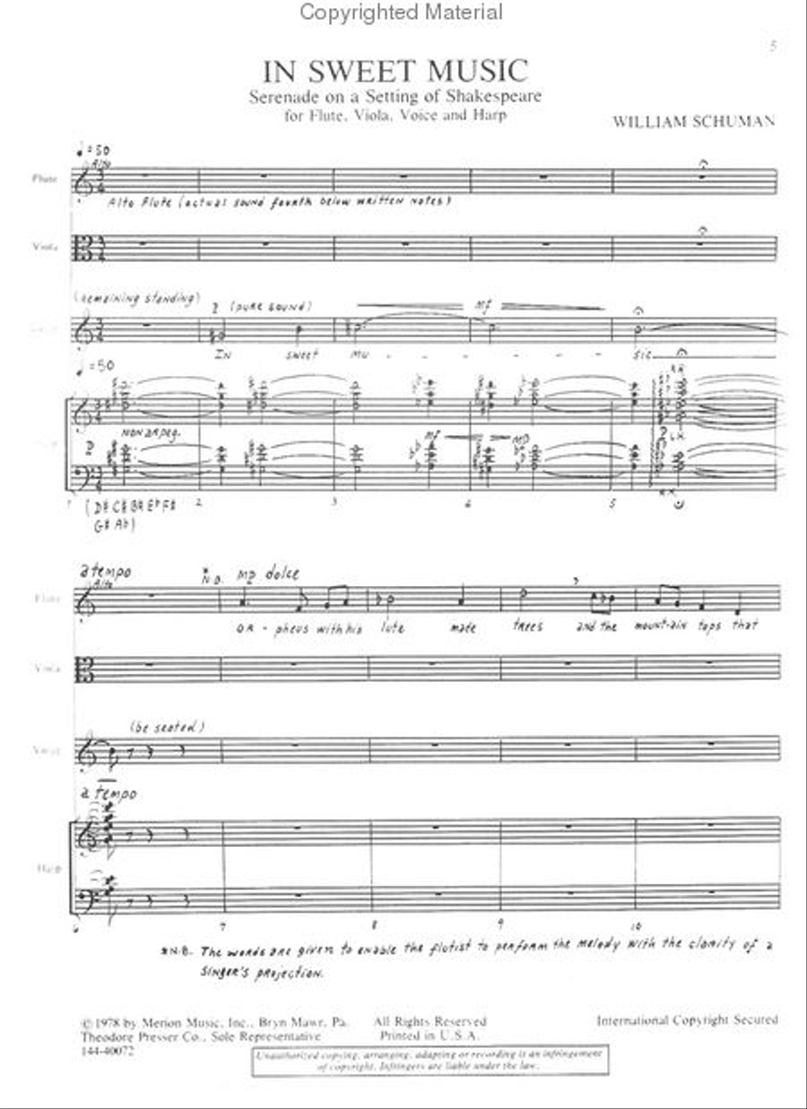 In Sweet Music Flute scores gallery preview page 2