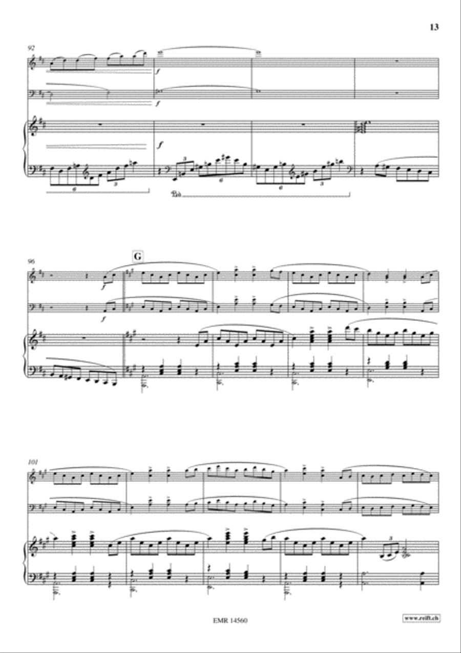 Irish Concertino Piano Trio scores gallery preview page 13