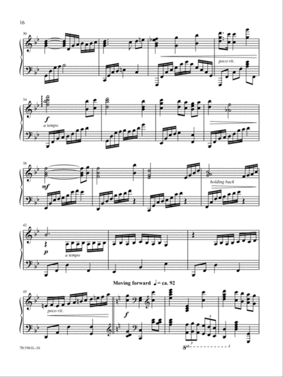 Man of Sorrows, King of Glory Piano Solo scores gallery preview page 13