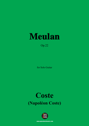 Coste-Meulan,Op.22,for Guitar