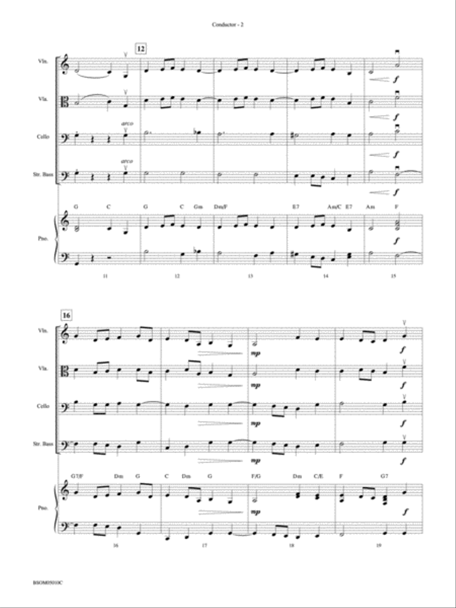Finale (from Symphony No. 1) String Orchestra scores gallery preview page 8
