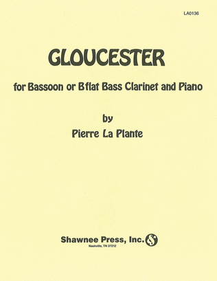 Book cover for Gloucester Bassoon (or B Flat Bass Clarinet)/Piano