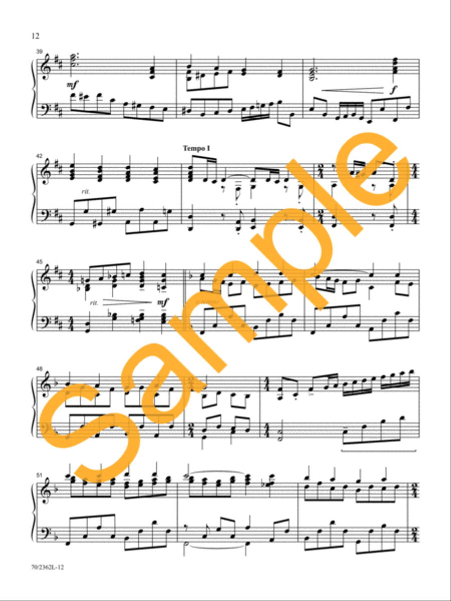 From Heaven Above Piano Solo scores gallery preview page 11