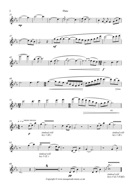 Celtic V for flute & piano (taken from Celtic Collage) - Free demo and backing tracks upon request ( image number null