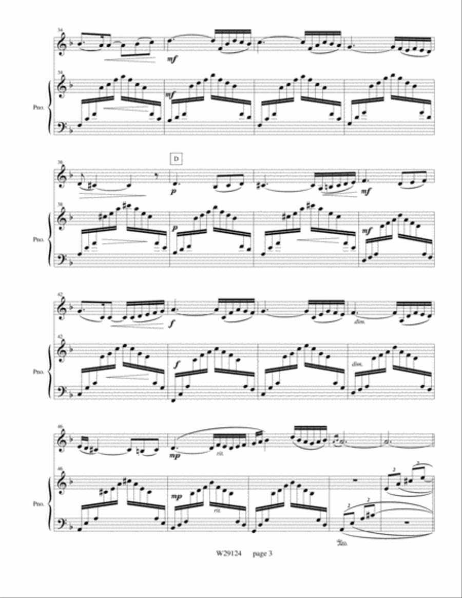 We Three Kings Flute Solo scores gallery preview page 3