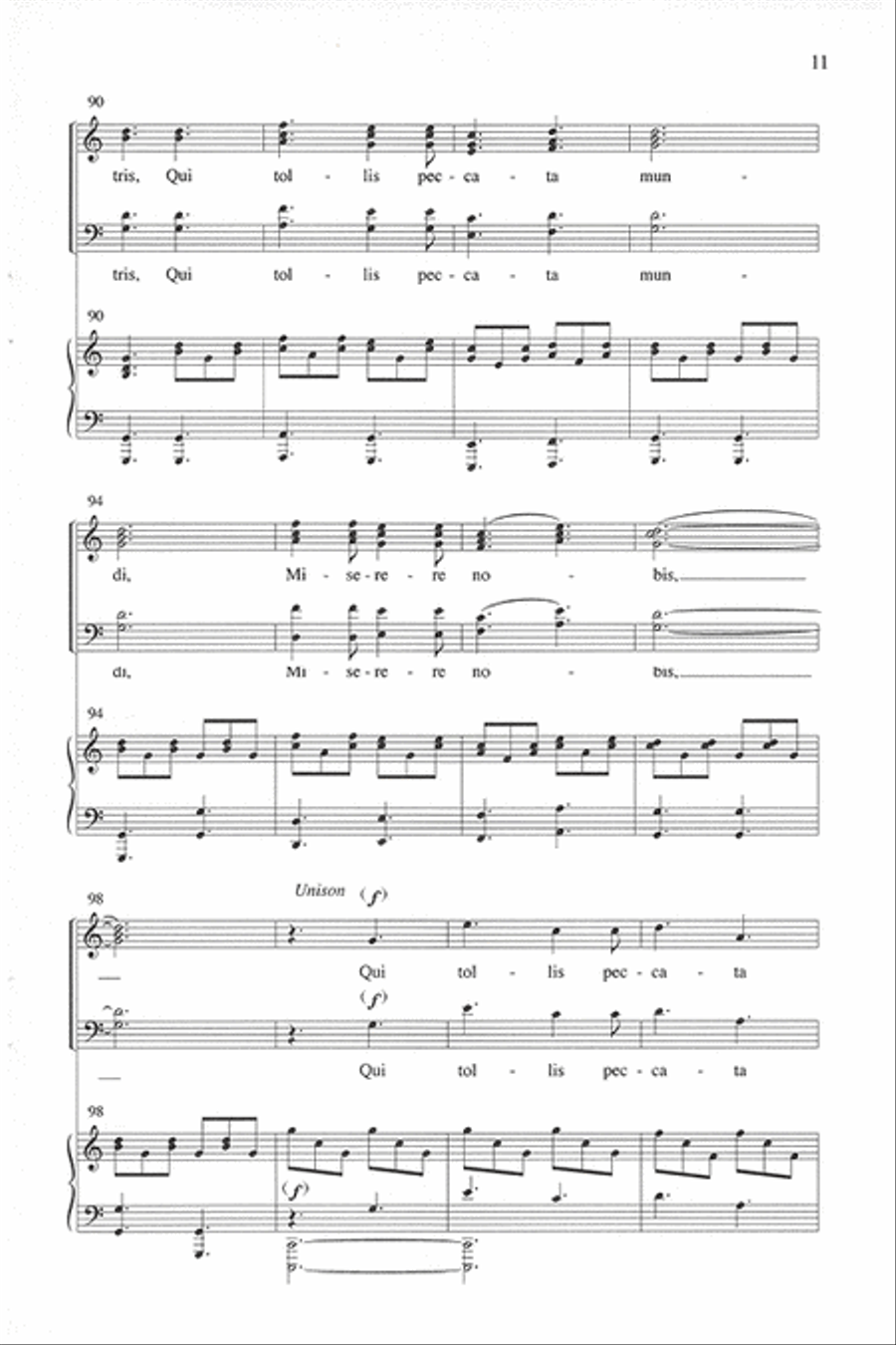 Gloria - SATB divisi Gloria - SATB divisi Divisi scores gallery preview page 10