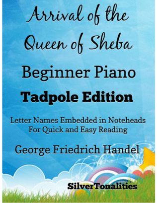 Arrival of the Queen of Sheba Beginner Piano Sheet Music 2nd Edition