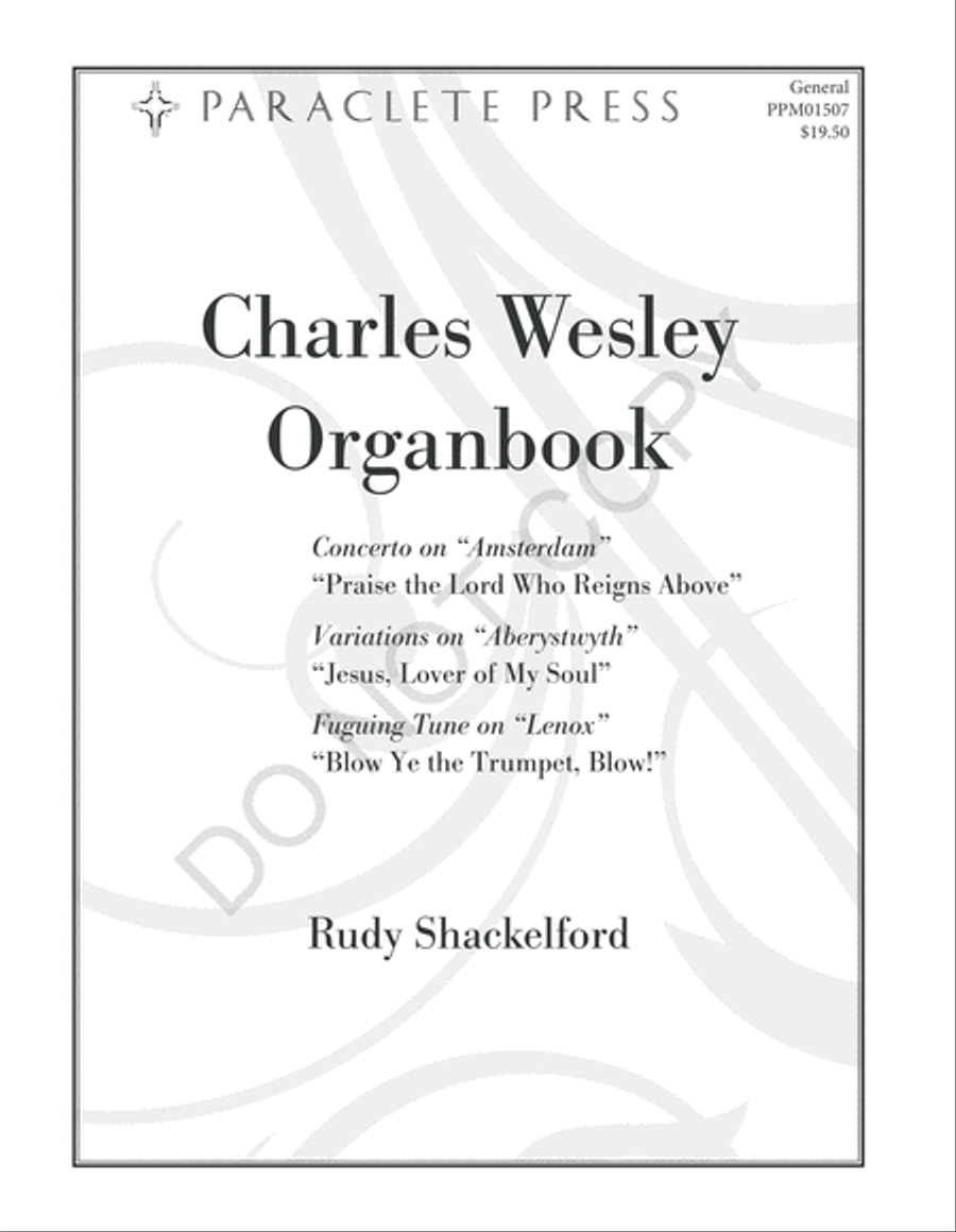 Charles Wesley Organbook Organ scores gallery preview page 2