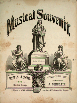 Musical Souvenir. Robin Adair. Scotch Song