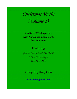 Book cover for Christmas Violin (Volume 2)