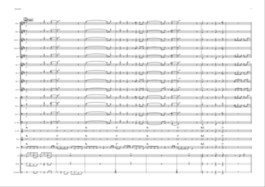 Smooth Smooth Jazz Ensemble scores gallery preview page 3