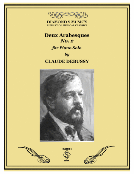 ARABESQUE No.2 (from Deux Arabesques) by CLAUDE DEBUSSY for PIANO SOLO image number null