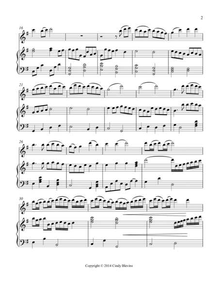 Pachelbel's Canon, for Piano and Flute image number null